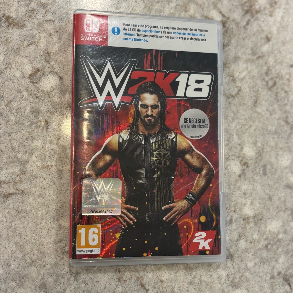 Nintendo WWE 2K18 Video Game for Switch